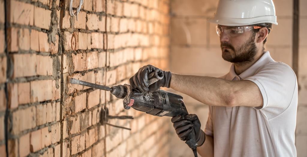 Remove & replace damaged walls Brick repairs damaged walls